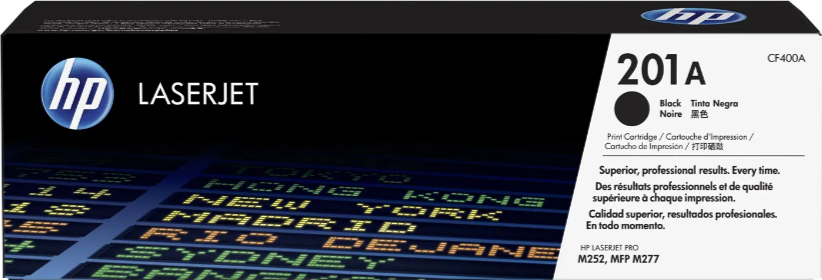 CARTUCHO DE TONER HP LASERJET 400A NEGRO