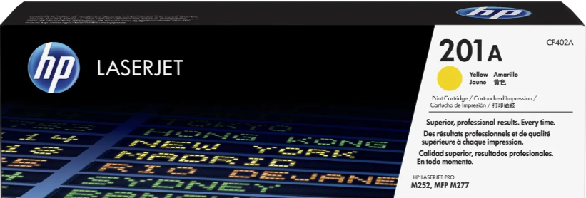 CARTUCHO DE TONER HP LASERJET 402A AMARILLO