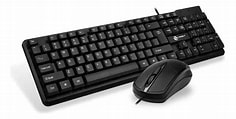 KIT TECLADO Y MOUSE LOVINGCOOL T13 CABLE USB NEGRO