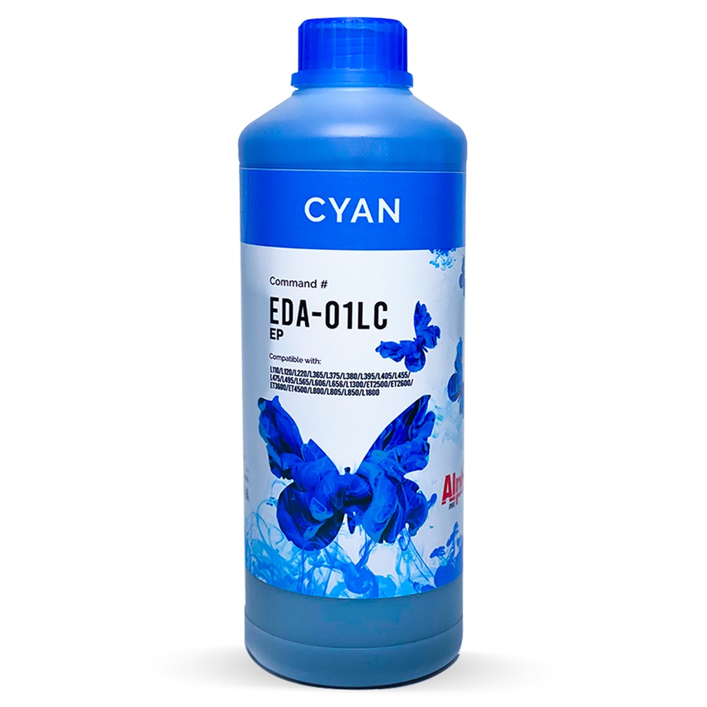 TINTA BULK INK 664 / 1LTR / CIAN / DYE / T664