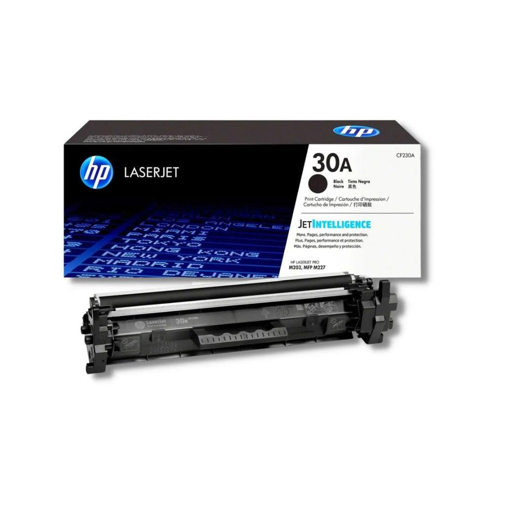 CARTUCHO DE TONER  HP CF230A / LASERJET / NEGRO / 1500 PAG / 100GR