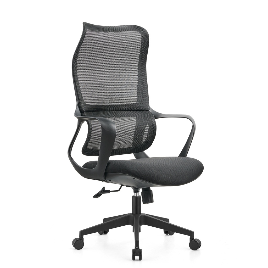 SILLA QVAWARE Z-E2303 / OFICINA / ERGONÓMICA / MESH / NEGRO