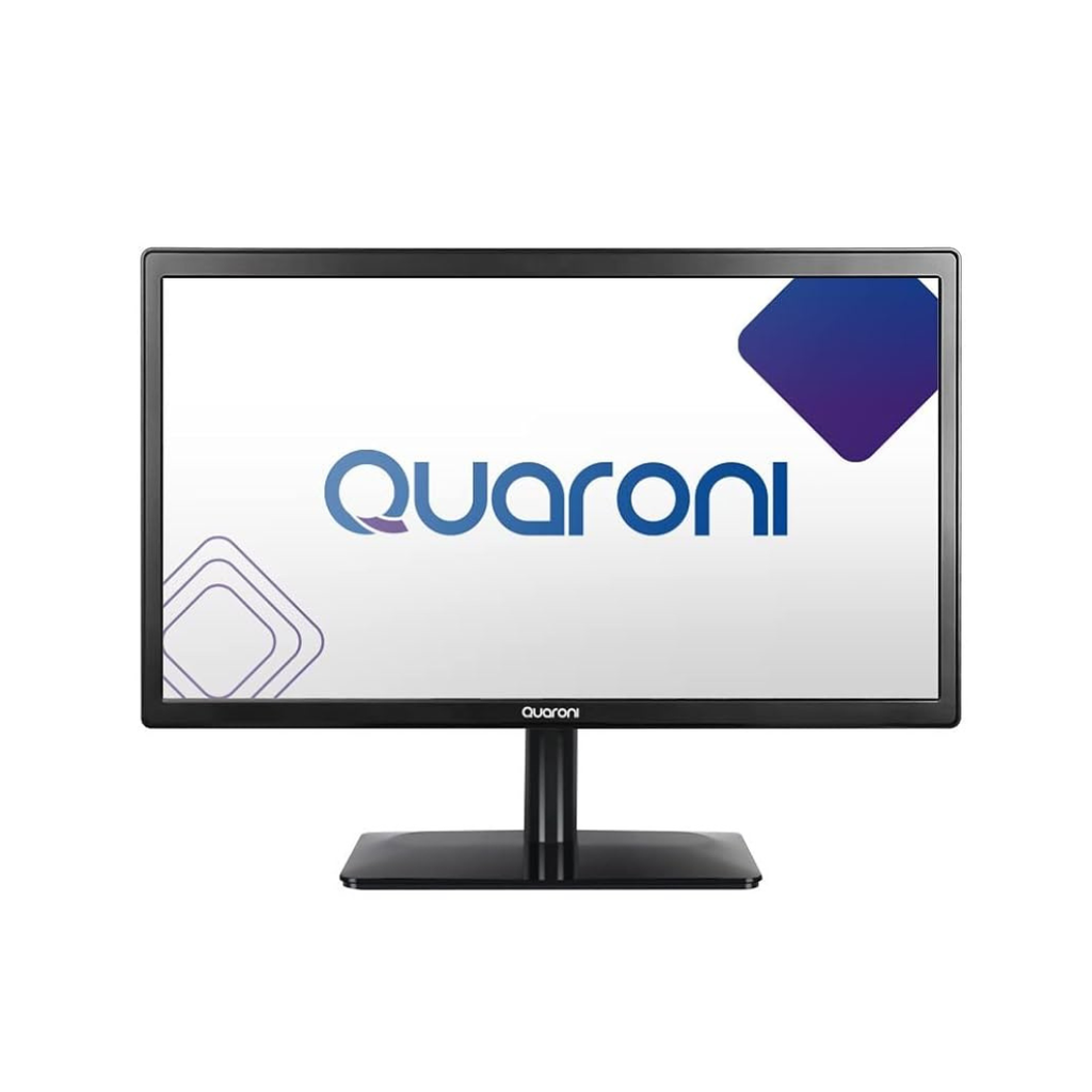 MONITOR QUARONI MQ19-02 / LED / 19.5 PULGADAS / RESOLUCION HD 1366X768 PX / VGA / HDMI / NEGRO