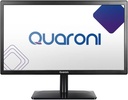 MONITOR QUARONI MQ19-02 / LED / 19.5 PULGADAS / RESOLUCION HD 1366X768 PX / VGA / HDMI / NEGRO