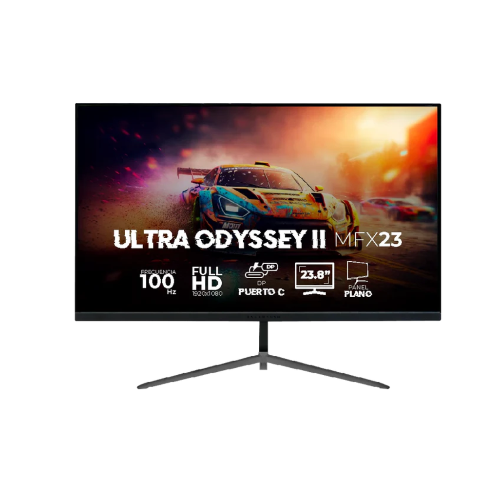 [BALAMRUSH-MFX23] MONITOR BALAMRUSH ULTRA ODISSEY II MFX23 / 23.8 PULG / LED / IPS / FULL HD 1920 X 1080 / FRAMELESS / 100 HZ / USB-C / HDMI / BOCINAS INTEGRADAS