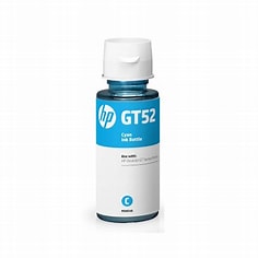 TINTA PREMIUN INK GT52 / 70ML / CIAN / DYE / HP INKTANK 317