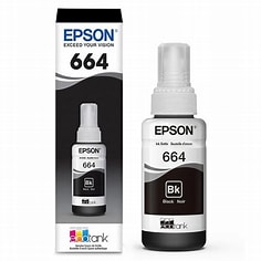 TINTA PREMIUN INK 664 / 100mL / NEGRO / DYE / T664