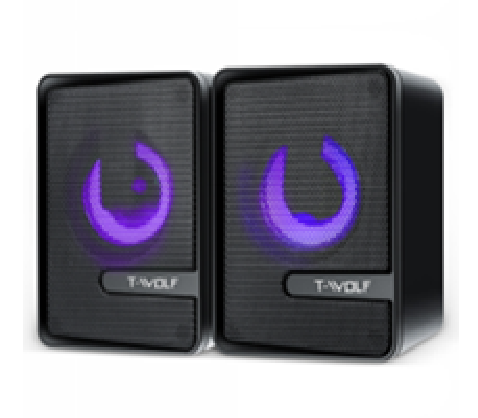 BOCINA LOVINGCOOL s3 / CABLE USB / 5 VDC / SONIDO 2.0 / NEGRO