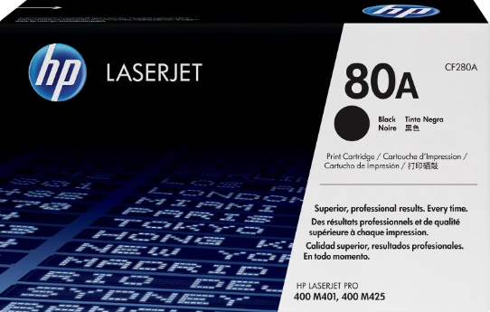 CARTUCHO DE TONER  HP CF280A / LASERJET / NEGRO / 6000 PAG / 250GR