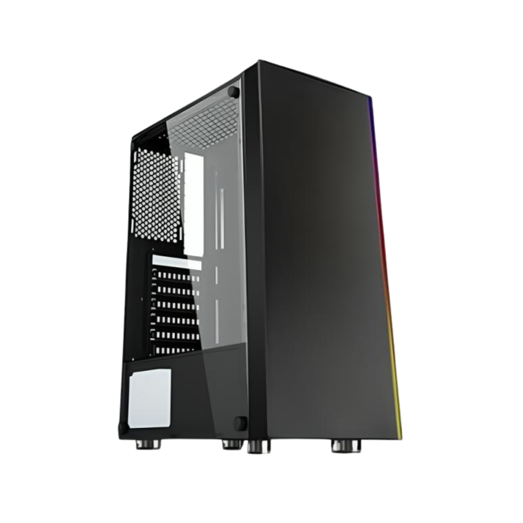 CHASIS EAGLE WARRIOR CG-11Q3 / MID TOWER / RGB / VIDRIO TEMPLADO