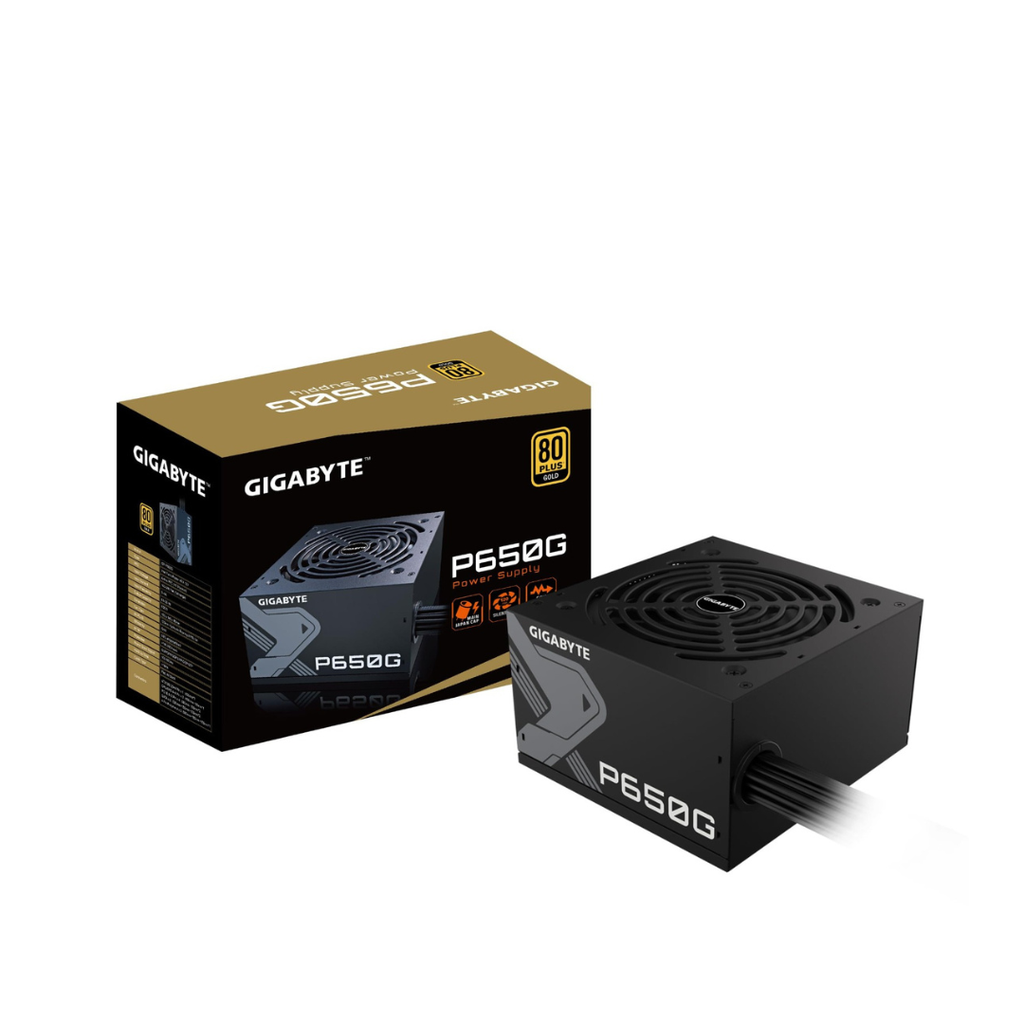 [GIGABYTE-P650G] Fuente de Poder Gigabyte P650G / 80 PLUS Oro ATX / 24-pin ATX / 120mm / 650W