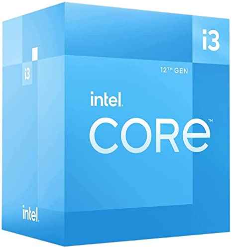PROCESADOR INTEL CORE I3-12100 / S-1700 / 12th GEN / 3.3 - 4.3 GHZ / CACHE 12MB / 4 CORES / GRAFICOS UHD 730 / CON DISIPADOR