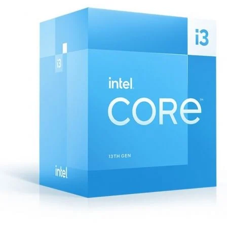 [INTEL-CORE-I3-13100] PROCESADOR INTEL CORE I3-13100 / GEN 13TH / INTEL UHD GRAPHICS 730 / S-1700 / 3.40GHZ /12MB /  RAPTOR LAKE