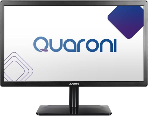 [QUARONI-MQ19-02] MONITOR QUARONI MQ19-02 / LED / 19.5 PULGADAS / RESOLUCION HD 1366X768 PX / VGA / HDMI / NEGRO