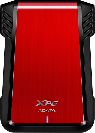 [ADATA-EX500] CAJA EXTERNA ADATA EX500 / USB 3.2 Gen1 / 2.5 pulgadas / Rojo