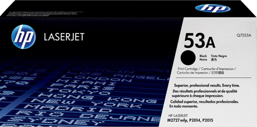 [HP-Q7553A] CARTUCHO DE TONER  HP Q7553A / LASERJET / NEGRO / 3000 PAG / 150GR