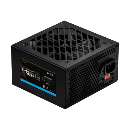 [ACTECK-BLAZAR-EVO-FT500E] FUENTE DE PODER ACTECK BLAZAR EVO FT500E / ATX / 500 W / NO MODULAR / NEGRO / ES-05003E