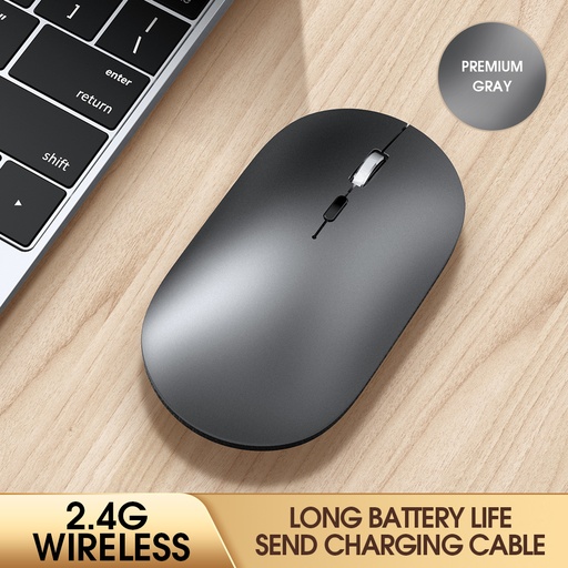[LOVINGCOOL-LC-X2] MOUSE LOVINGCOOL LC-X2 / INHALAMBRICO / GRIS / 5.0 BLUETHOOT / 2.4G / LITIUM BATERIA