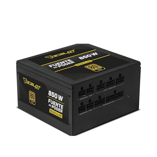 [OCELOT-GAMING-OPS850] FUENTE DE PODER OCELOT GAMING OPS850 / ATX / 850W / MODULAR / 80 PLUS ORO / COLOR NEGRO