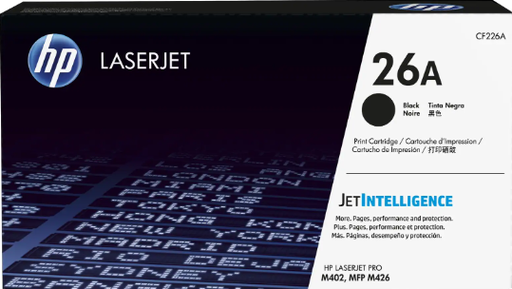 [HP-CF226A] CARTUCHO DE TONER  HP CF226A / LASERJET / NEGRO / 3500 PAG / 200GR