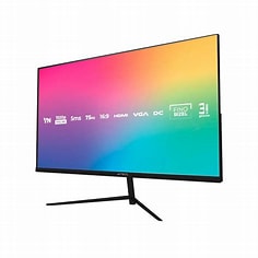 [ACTECK-SP270] MONITOR ACTECK SP270 / 27 PUL / PLANO / 1920P FULL HD / FLAT TN / 75HZ / 5 MS / BIZEL FINO / VGA + HDMI + DC / NEGRO / CAPTIVE VIVID AC-935845