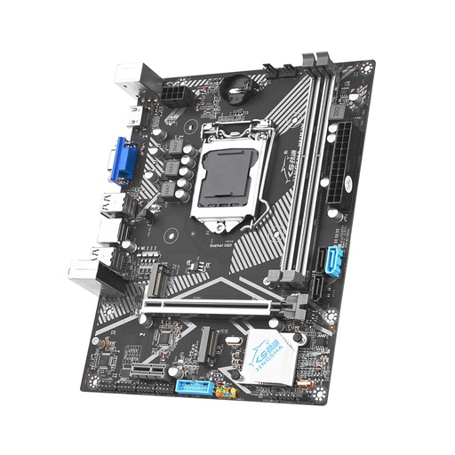 [JINGSHA-H81M-VH+I3+8GB] kit jingsha h81m-vh+i3+8gb / h81 / i3-4130 / 8gb / m.2 / usb3.0