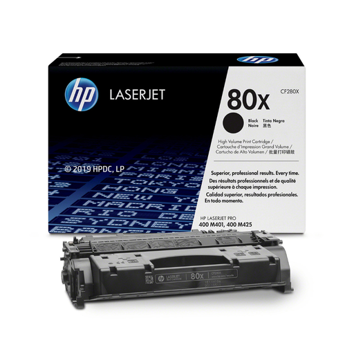 [HP-CF280X] CARTUCHO DE TONER  HP CF280X / LASERJET / NEGRO / 6900 PAG / 400GR