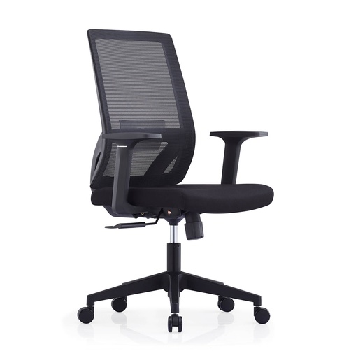 [QVAWARE-Z-E303-1] SILLA QVAWARE Z-E303-1 / OFICINA / ERGONÓMICA / MESH / NEGRO