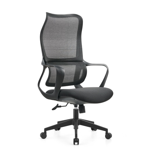 [QVAWARE-Z-E2303] SILLA OFICINA GENÉRICA Z-E2303 / ERGONÓMICA / MESH / NEGRO